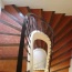 The original staircase dates back to the turn of the century