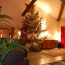 A great place to celebrate Christmas - a huge tree, roaring fires, and someone else to do all the cooking and washing up!