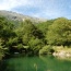 The trout farm was dug out by hand 100 years ago