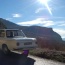 Just down the road from here this is the route to Courmes and a great lunch at the Auberge. Looking south this is the Gorges du Loup - and a 41 year old BMW still going strong.