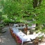 The calm before the storm - a wedding table awaiting the guests.