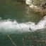 14 Apr 09. The lake is constantly fed by a diversion from the river Gagniere - a tributary of the river Loup that marks the Western border of our garden.