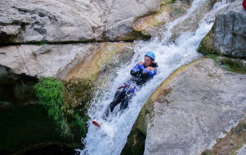canyoning gorges du loup decouverte
